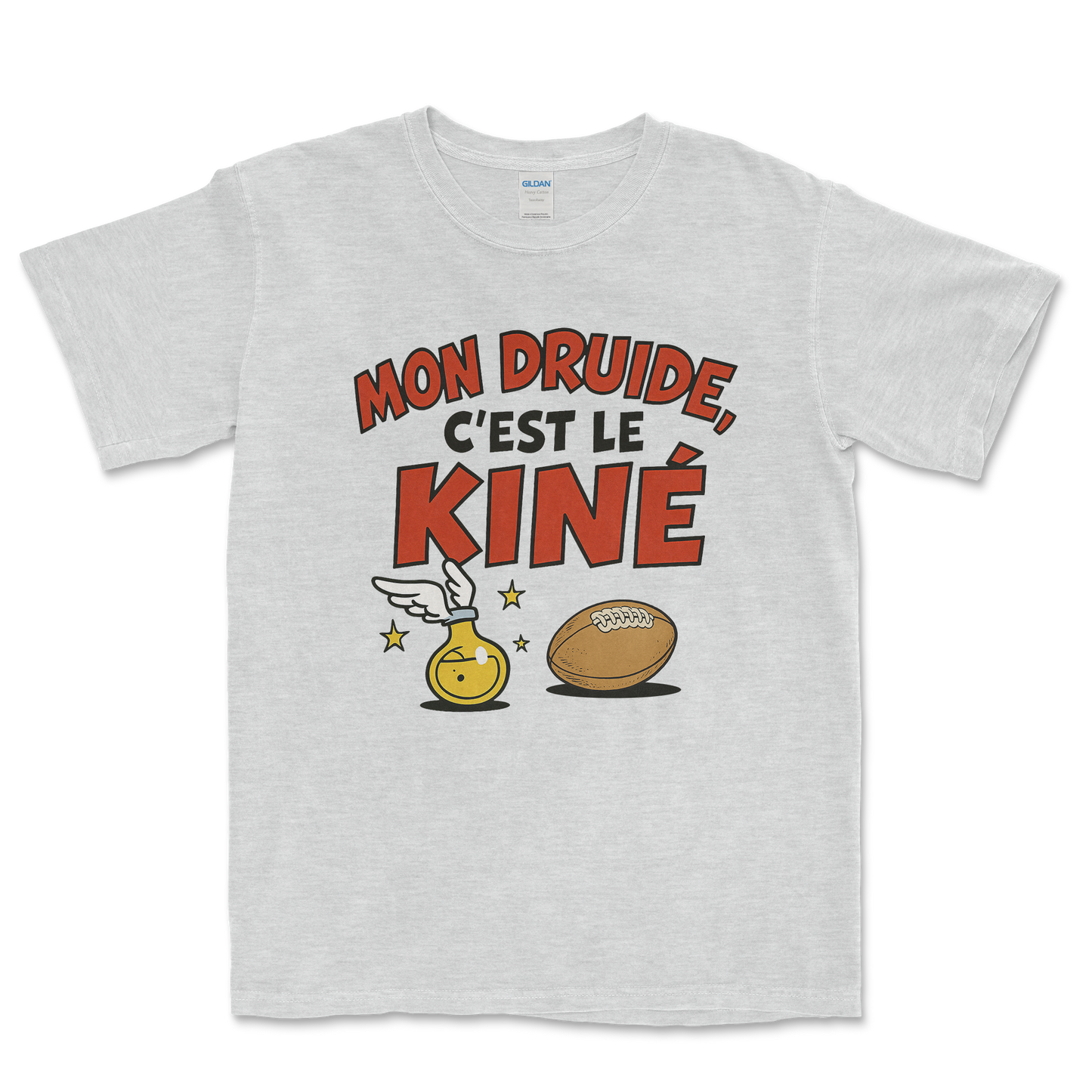 T-shirt Rugby – Mon Druide, C’est le Kiné