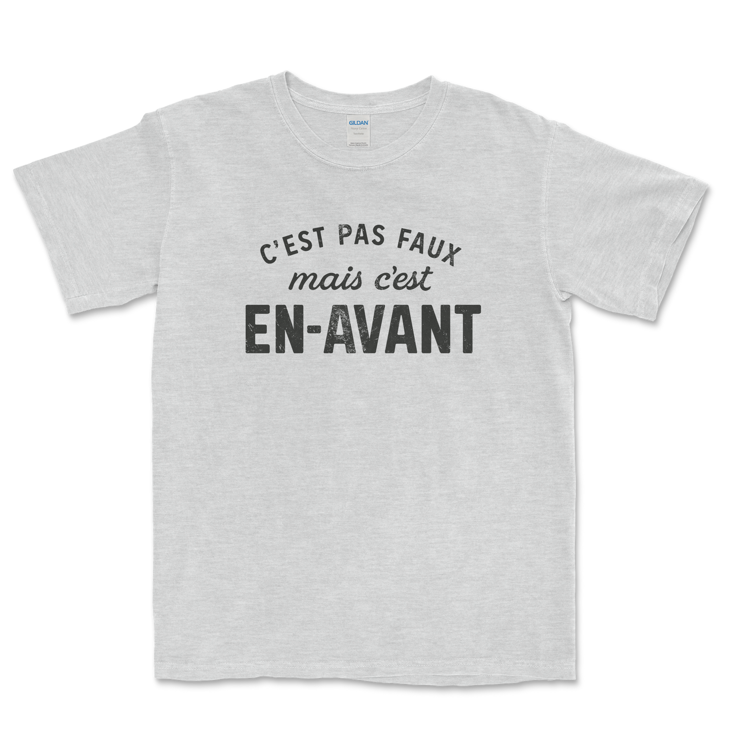 T-shirt Rugby – C’est pas faux mais c’est en-avant