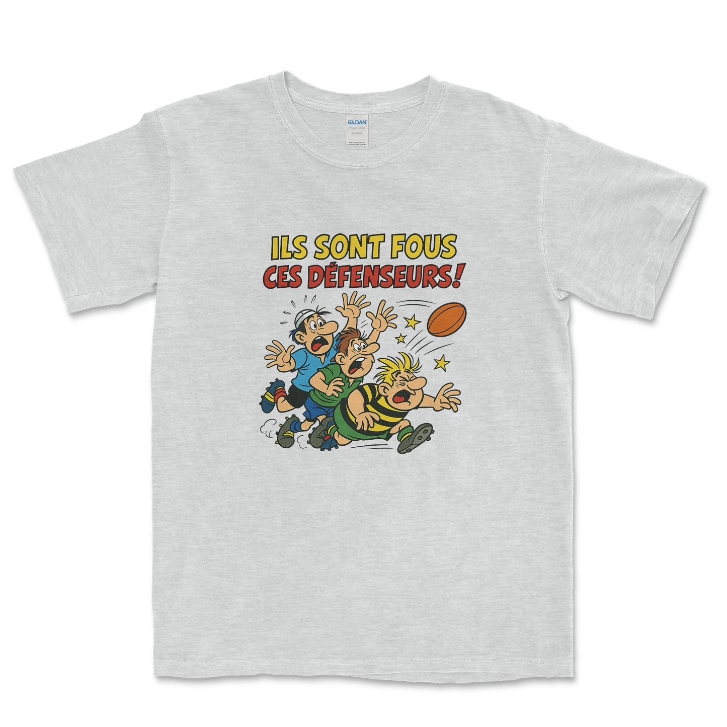 T-shirt Rugby – Ils sont fous ces défenseurs !