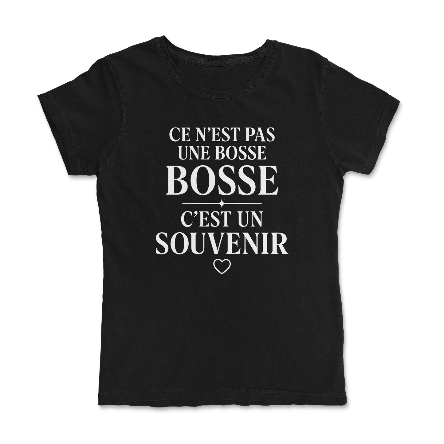 T-shirt rugby femme – Ce n’est pas une bosse, c’est un souvenir
