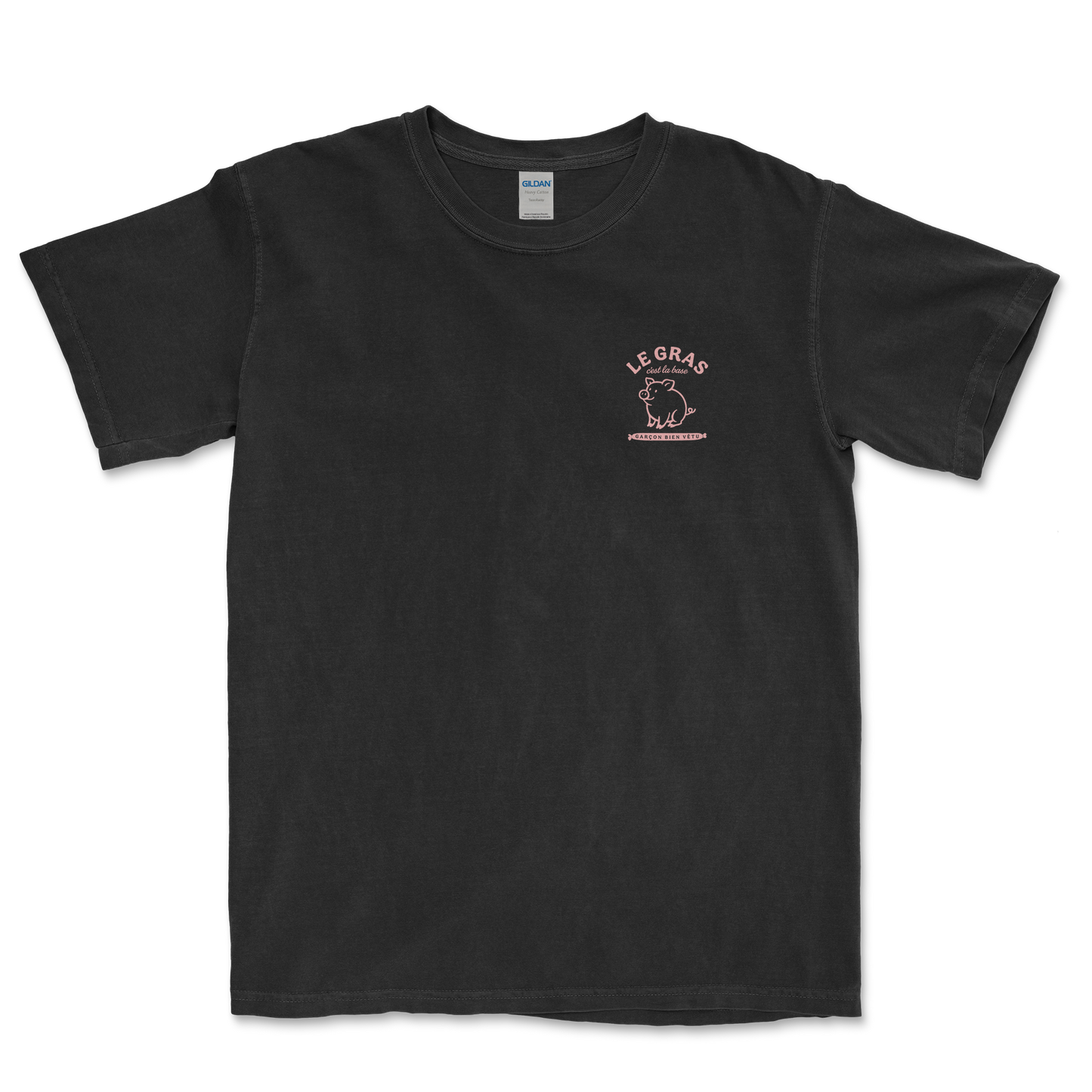 T-Shirt rugby – Le gras c'est la base en mélée