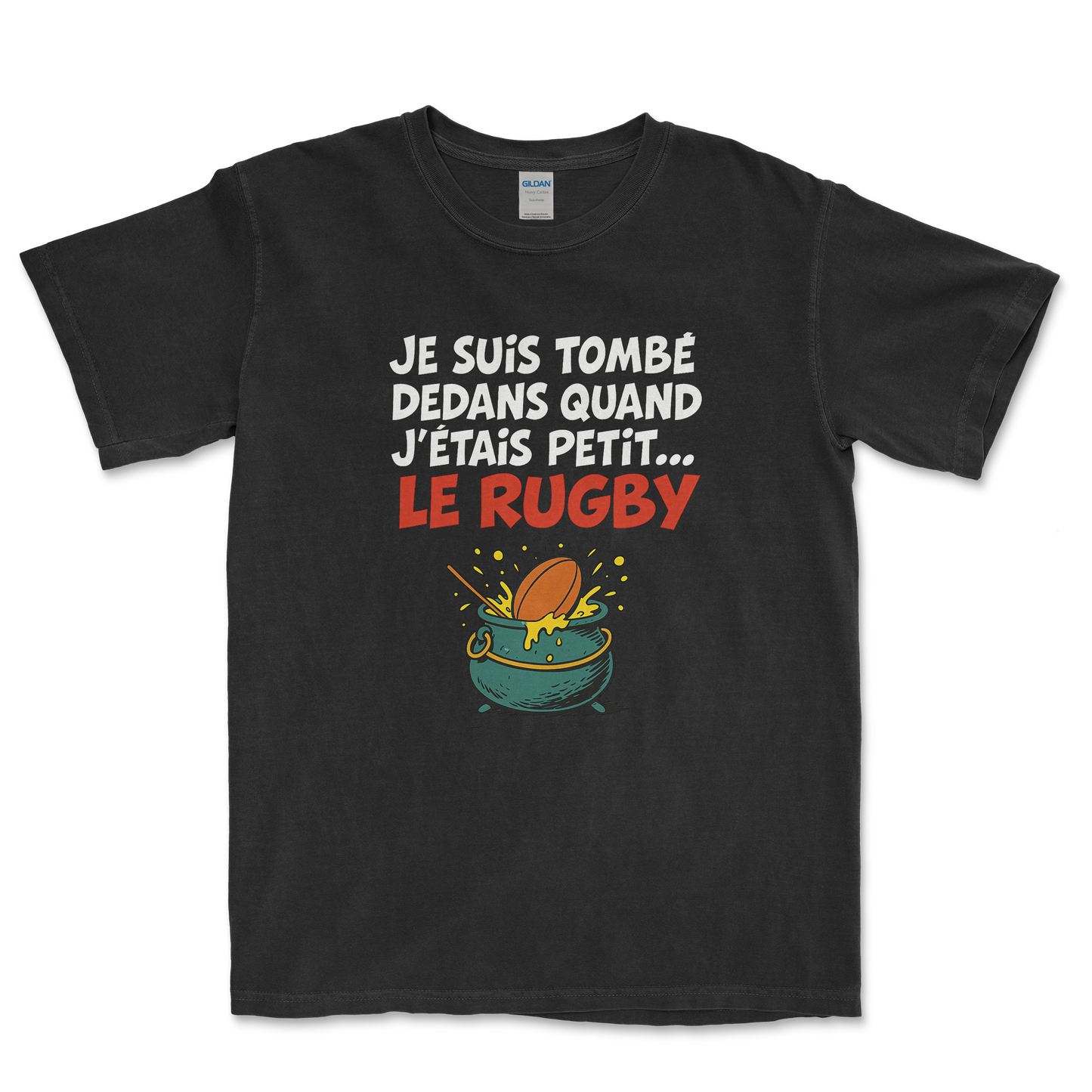 T-shirt Rugby – Tombé dedans quand j’étais petit