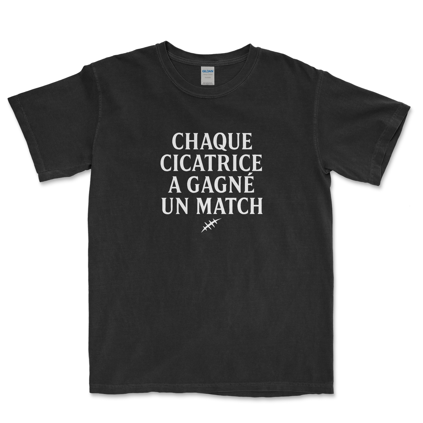 T-shirt Rugby – Chaque Cicatrice a Gagné un Match