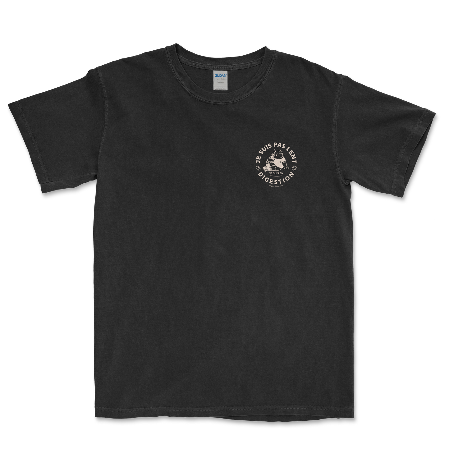 T-shirt Rugby Humour – Je Suis Pas Lent Je Suis en Digestion