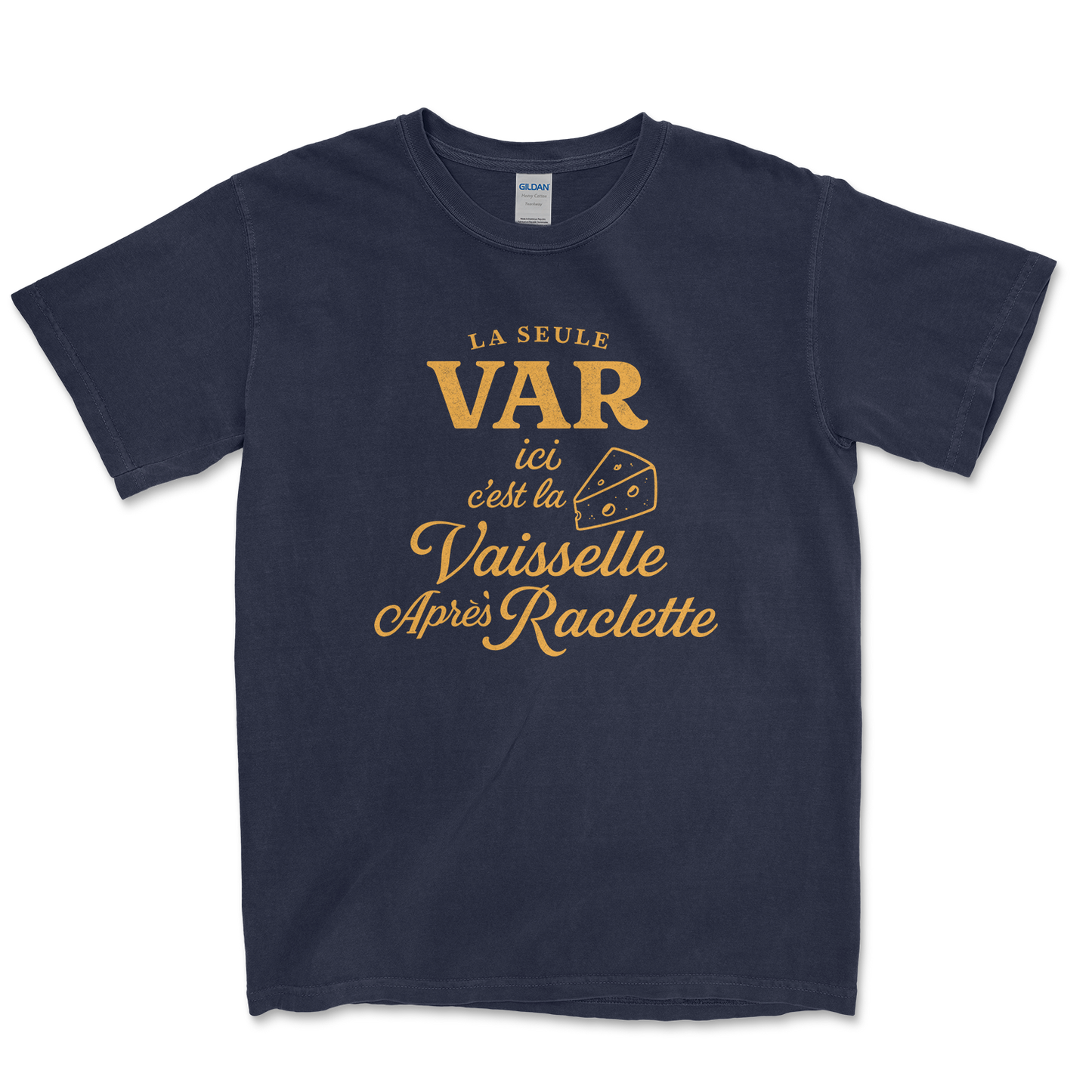 T-shirt Rugby Humour – Vaisselle Après Raclette