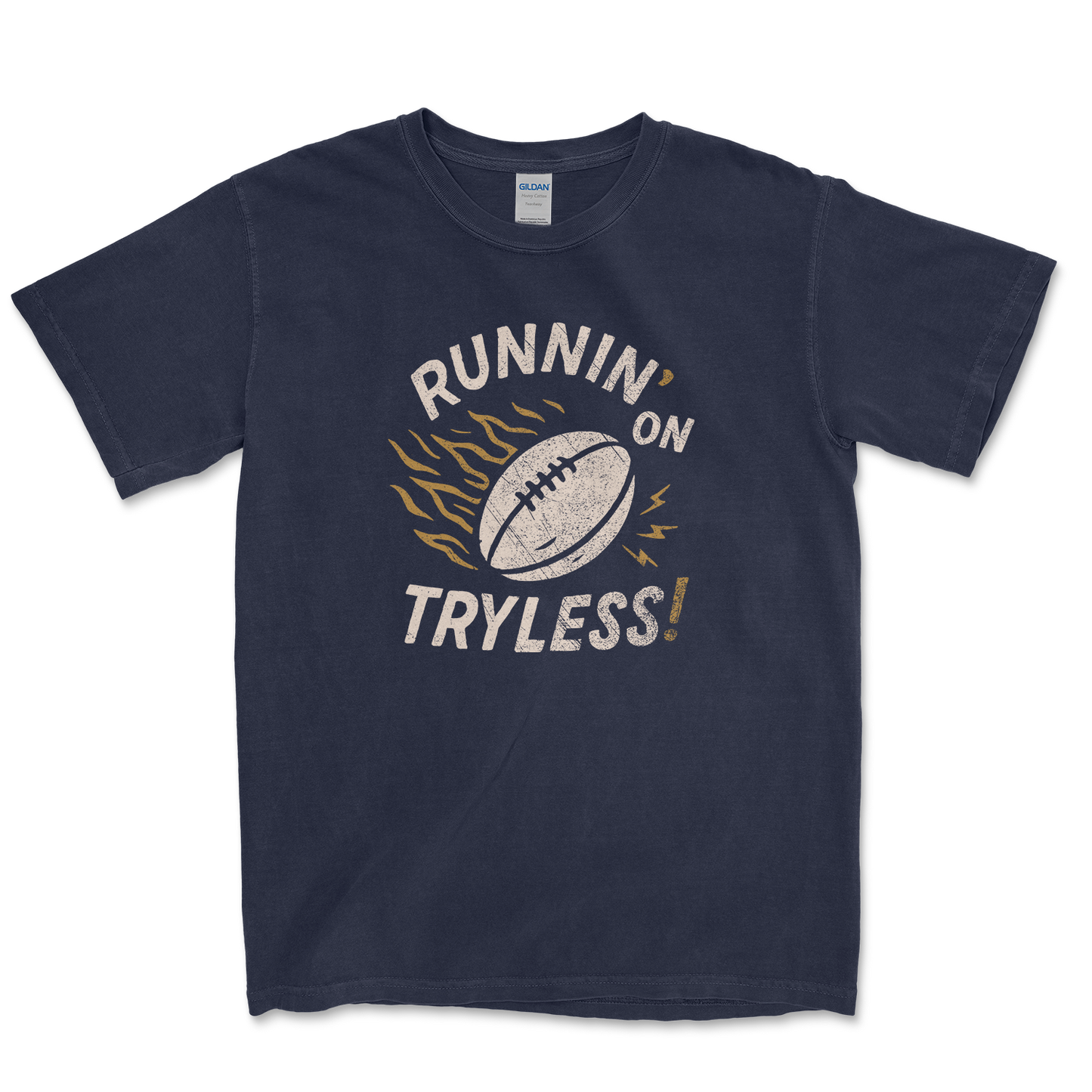 T-shirt Rugby – Runnin’ on Tryless