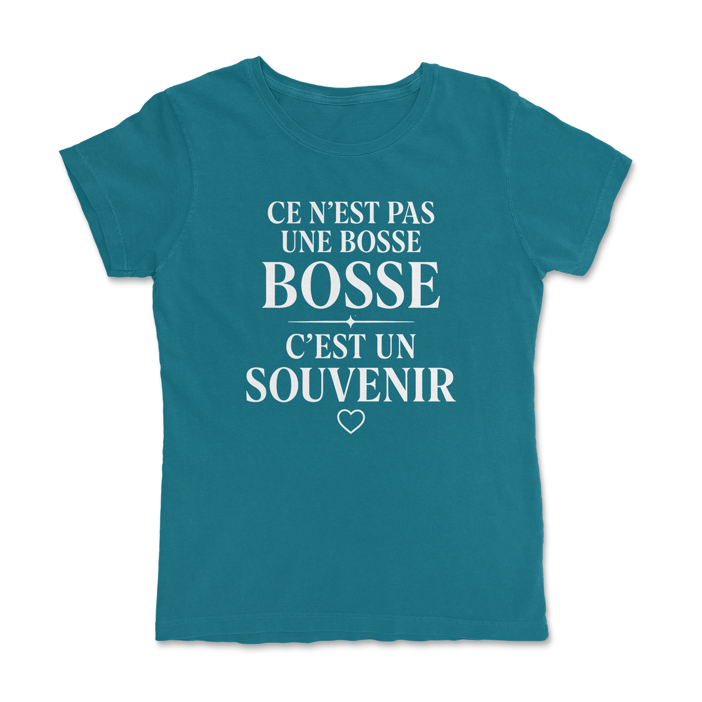 T-shirt rugby femme – Ce n’est pas une bosse, c’est un souvenir