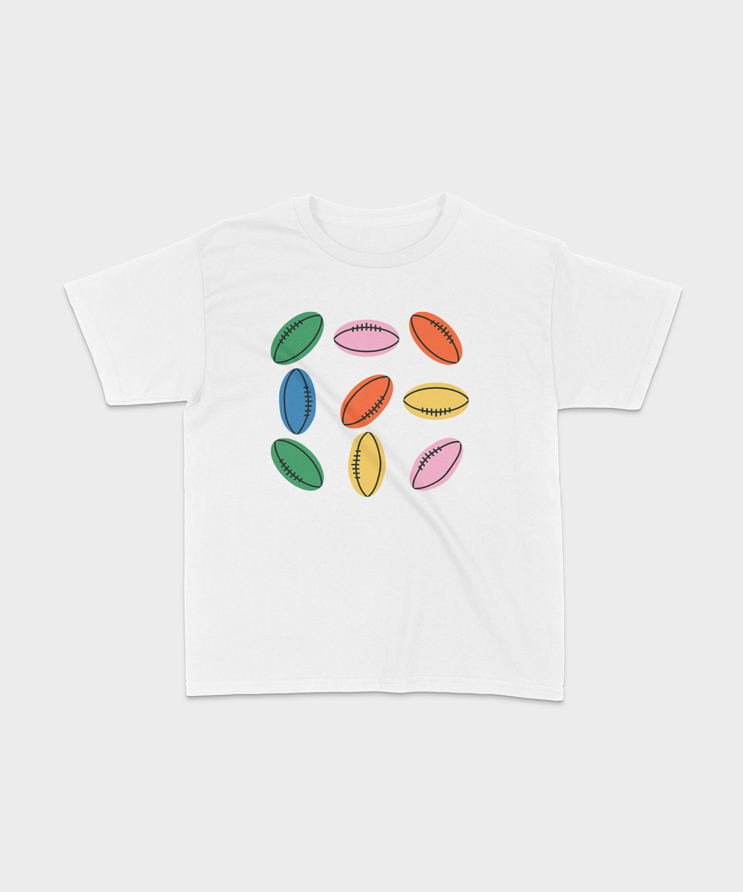 Kids Rugby T-shirt – Colorful Balls