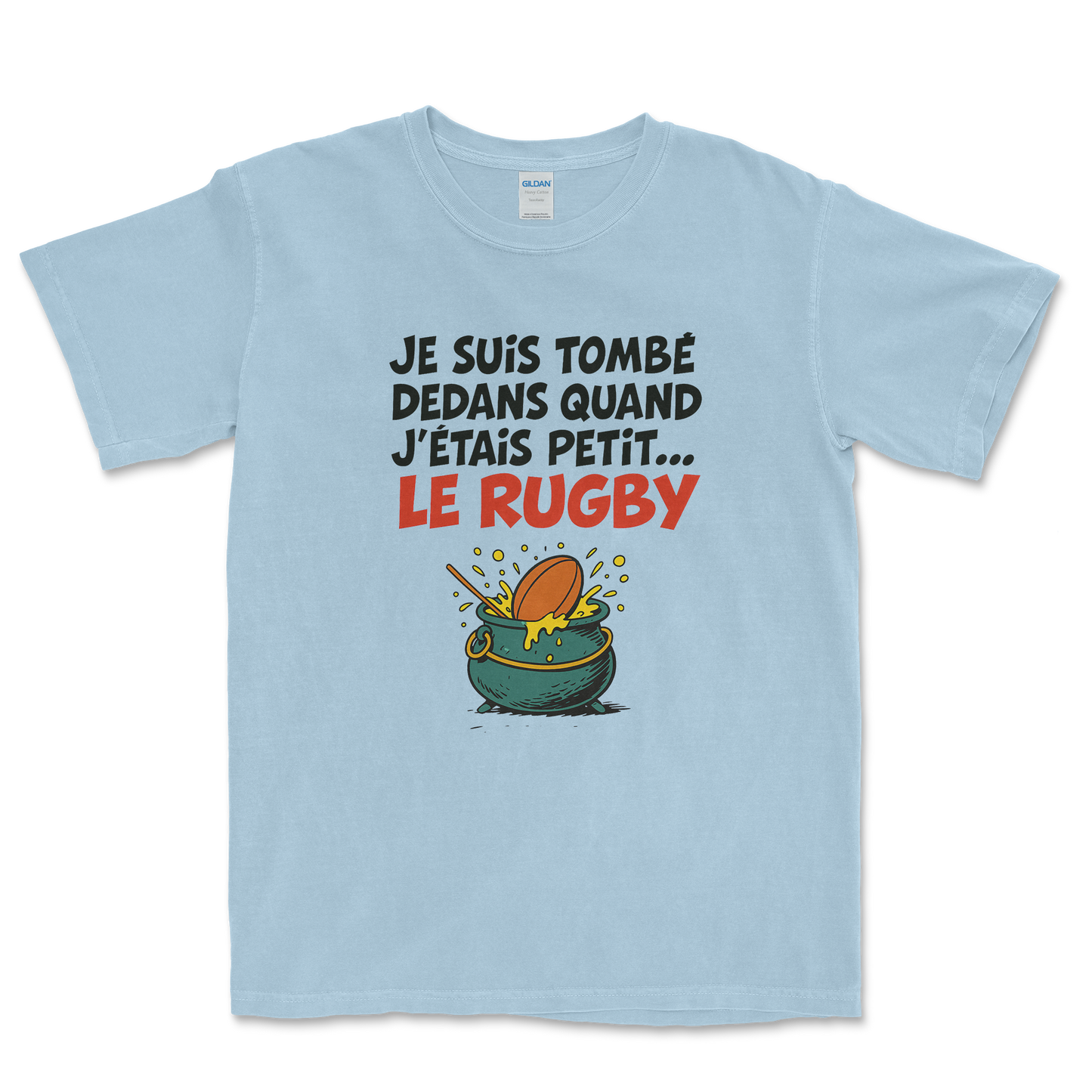 T-shirt Rugby – Tombé dedans quand j’étais petit
