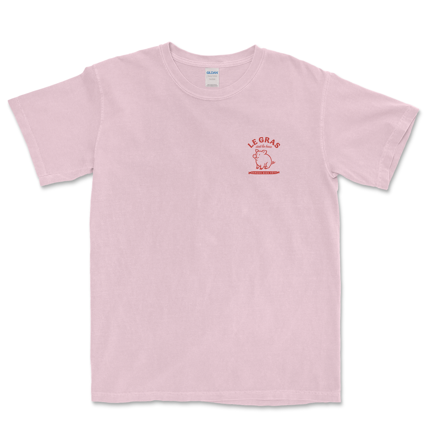T-Shirt rugby – Le gras c'est la base en mélée