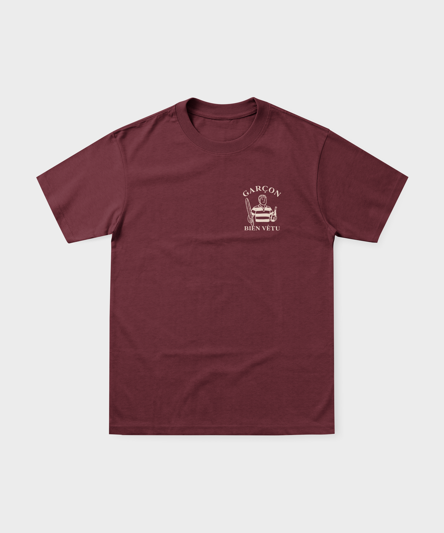 T-shirt Rugby Vintage – Je Cours Pas Vite Mais Je Me Régale