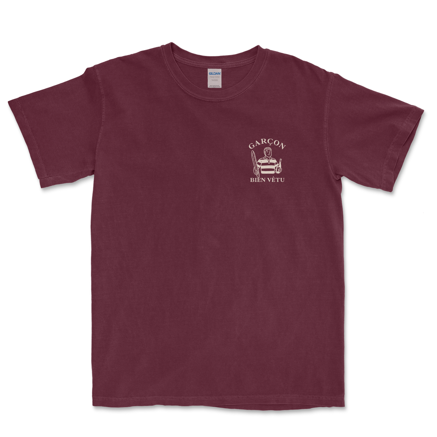 T-shirt Rugby Vintage – Je Cours Pas Vite Mais Je Me Régale