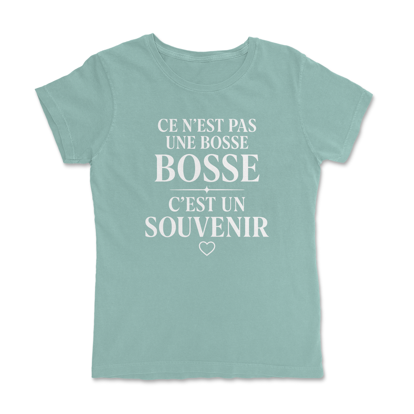T-shirt rugby femme – Ce n’est pas une bosse, c’est un souvenir