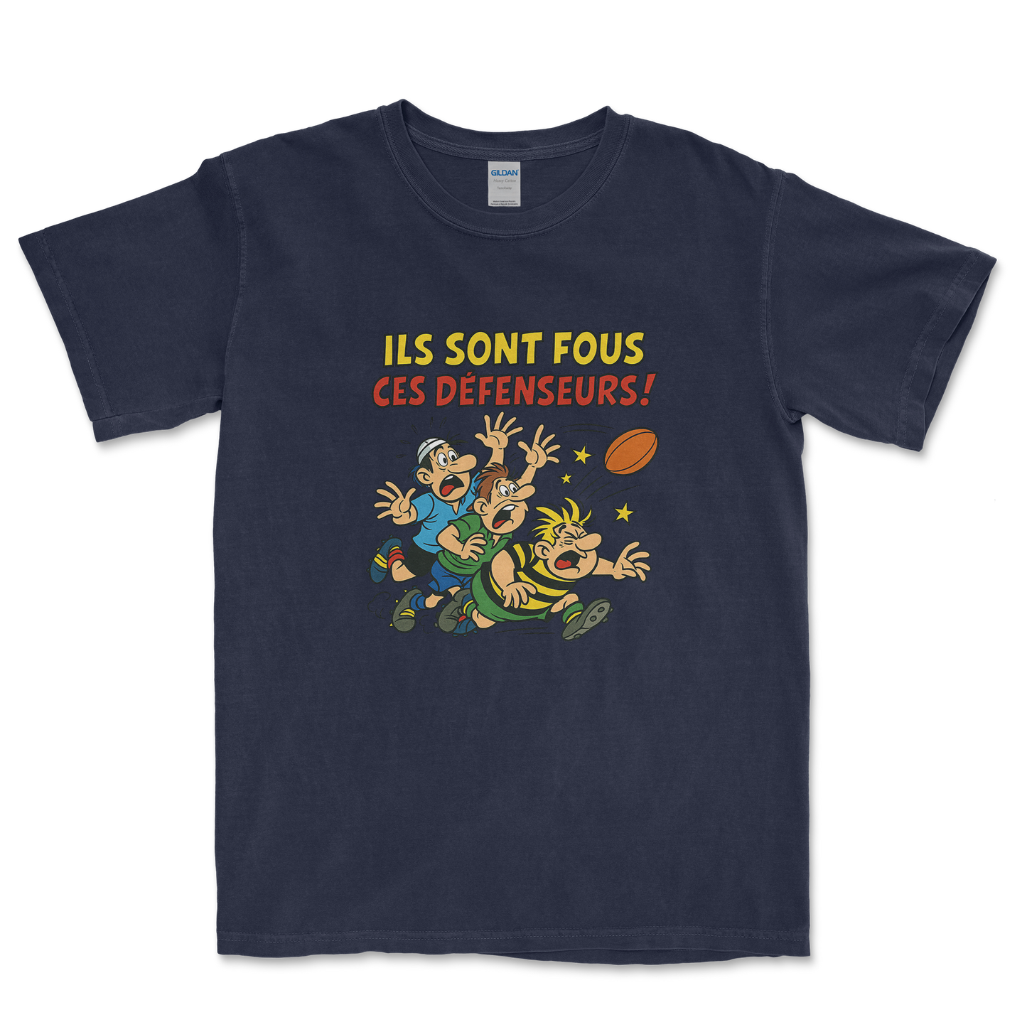 T-shirt Rugby – Ils sont fous ces défenseurs !