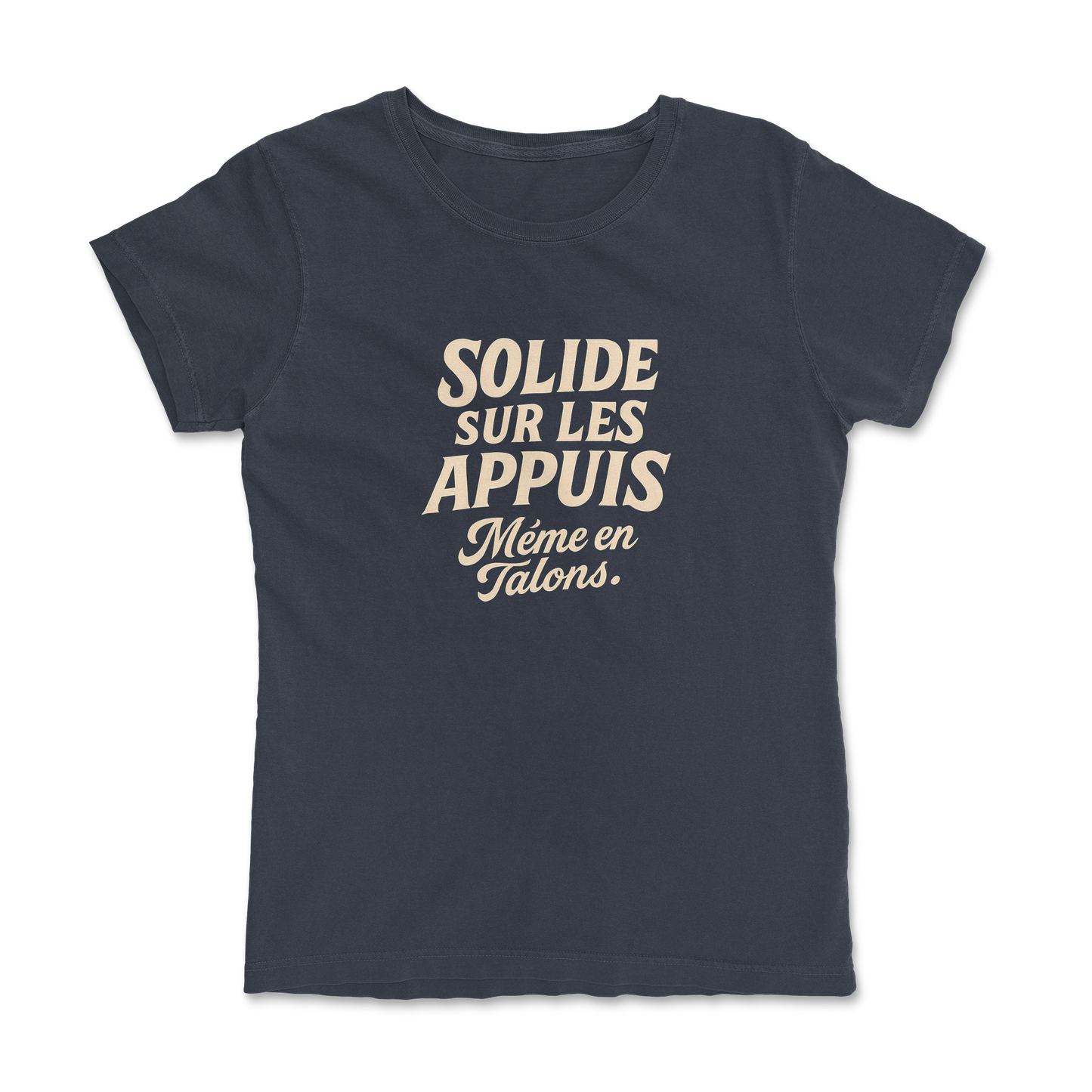 T-shirt Rugby Femme – Solide sur les Appuis