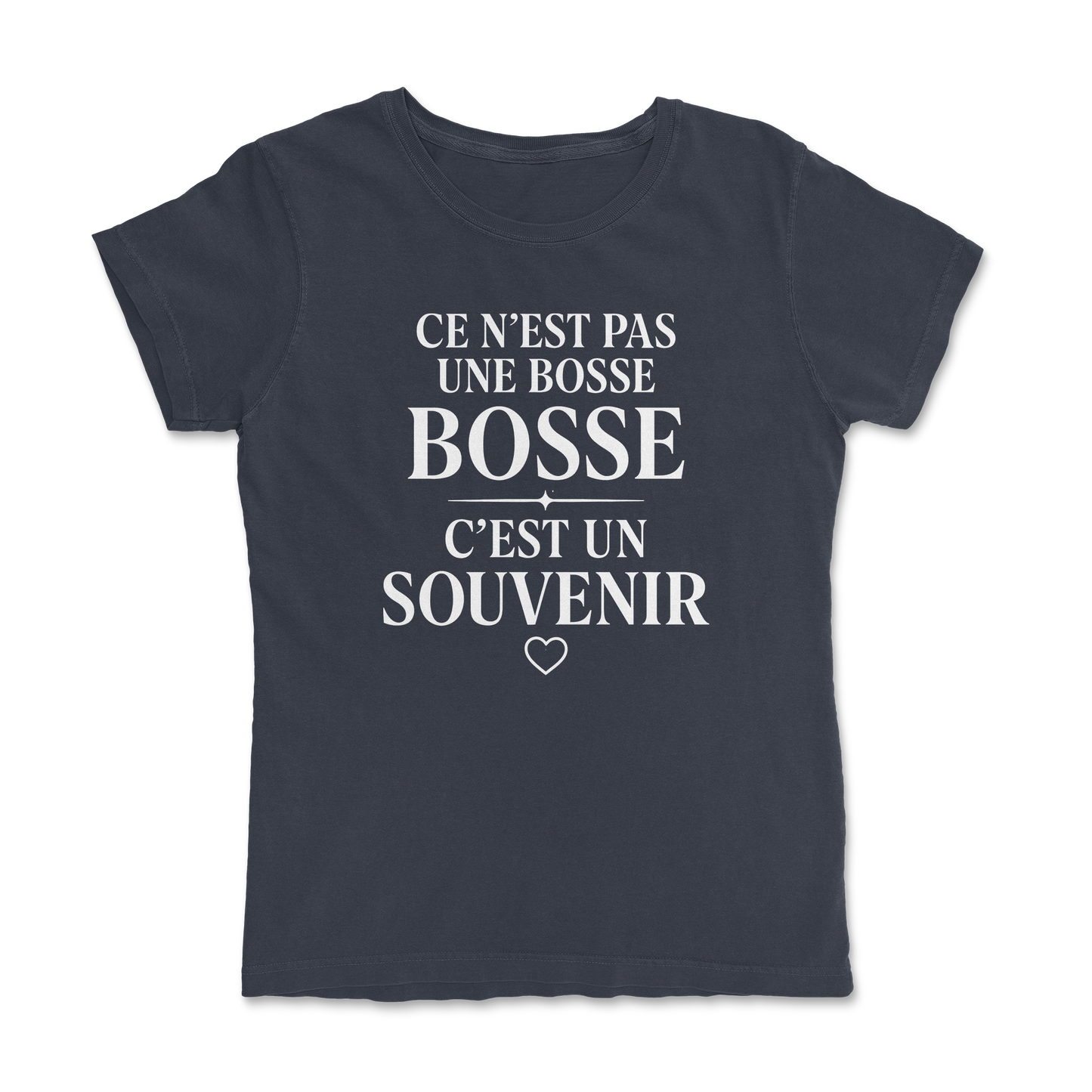 T-shirt rugby femme – Ce n’est pas une bosse, c’est un souvenir