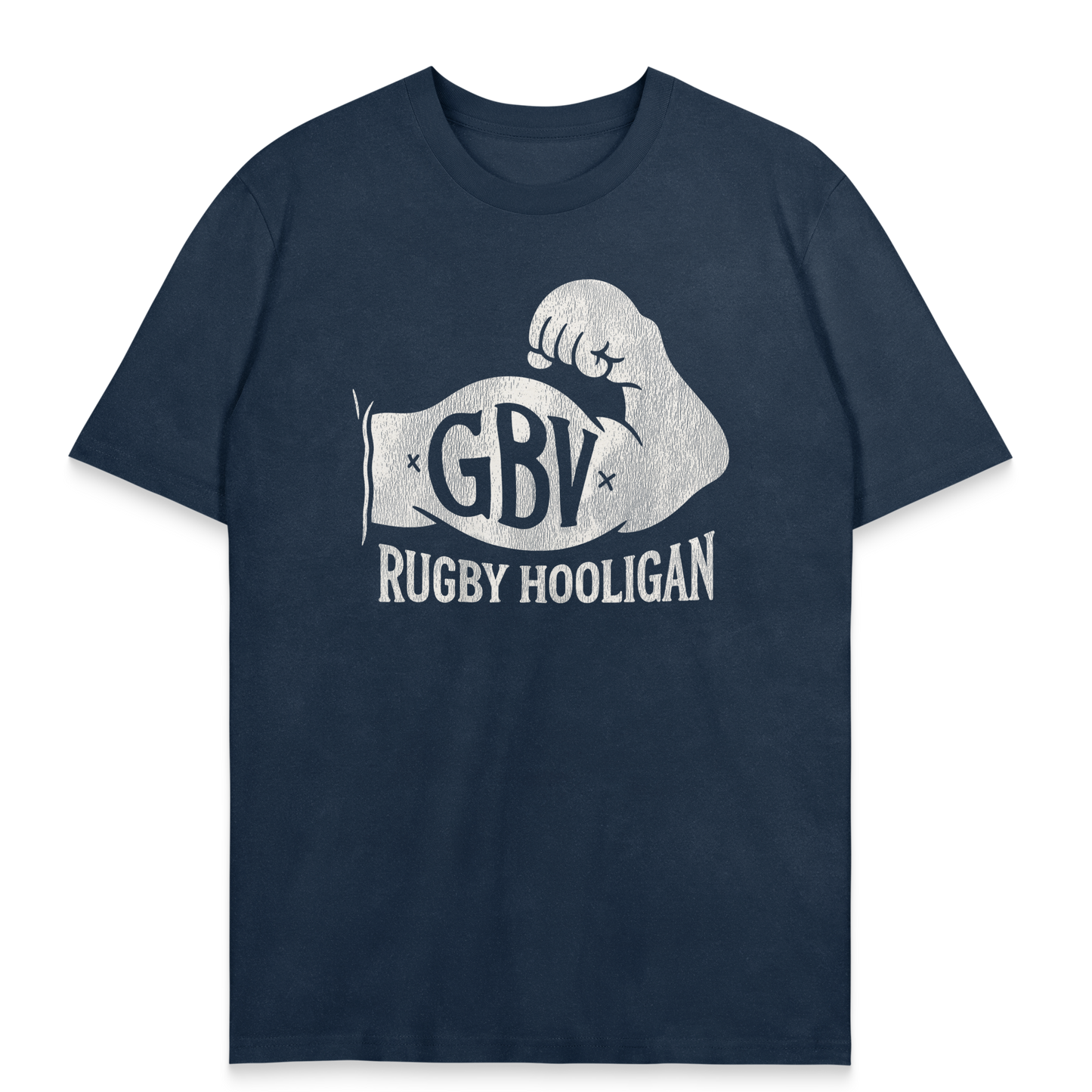 T-shirt Rugby Hooligan – GBV Édition Poing Levé