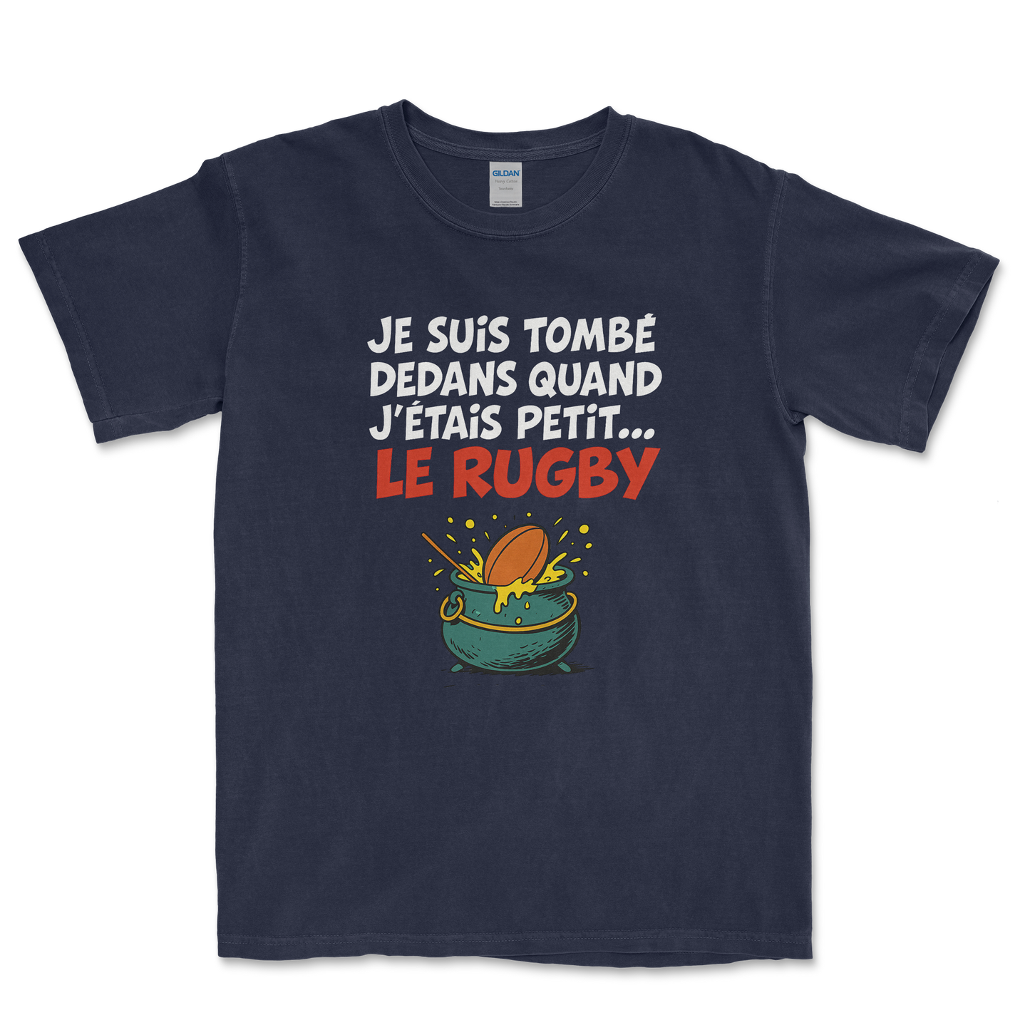 T-shirt Rugby – Tombé dedans quand j’étais petit