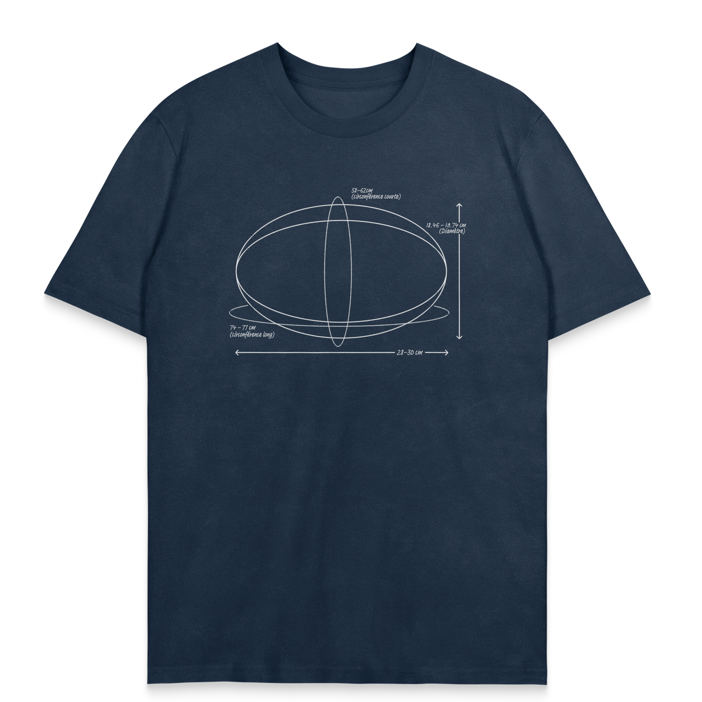 T-shirt Rugby Technique – Plan du Ballon