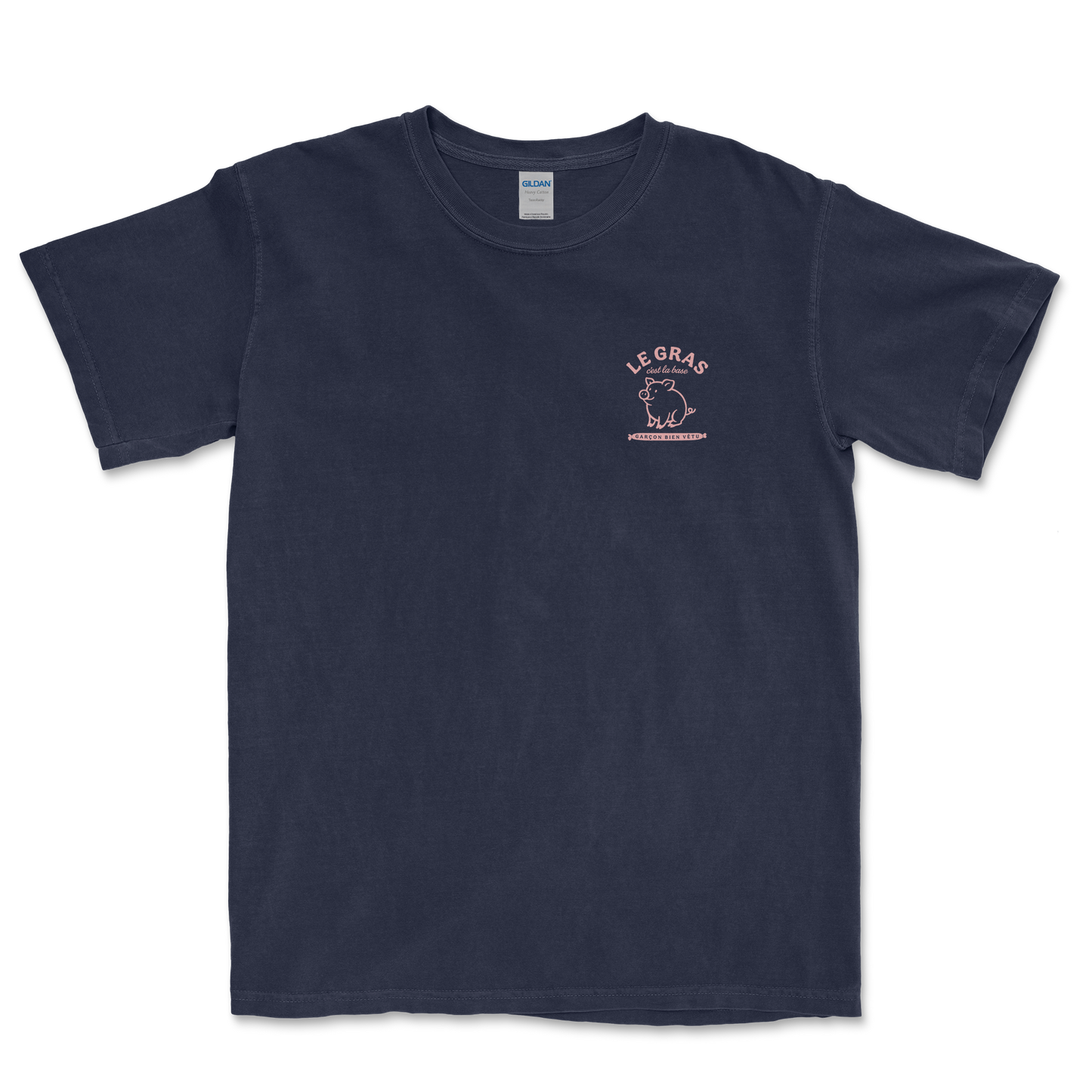 T-Shirt rugby – Le gras c'est la base en mélée