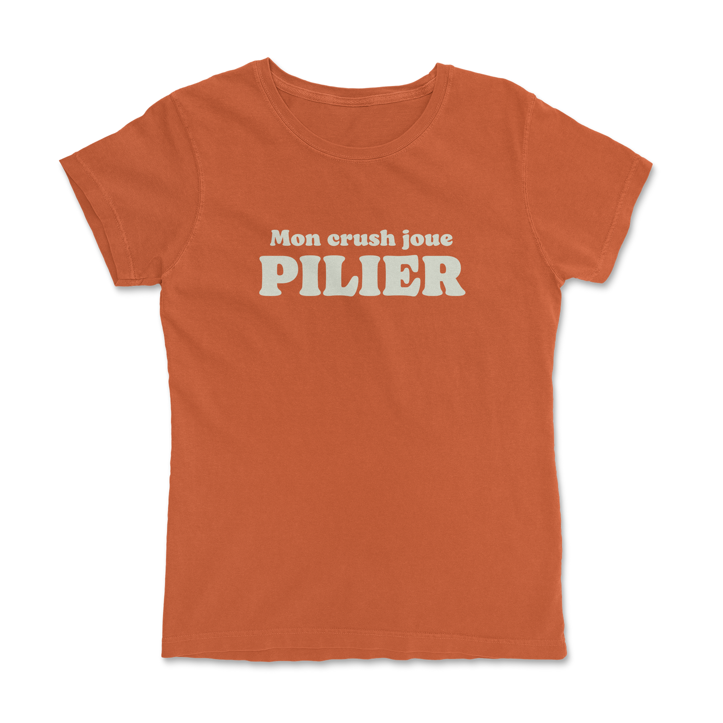T-shirt Rugby Femme – Mon Crush Joue Pilier