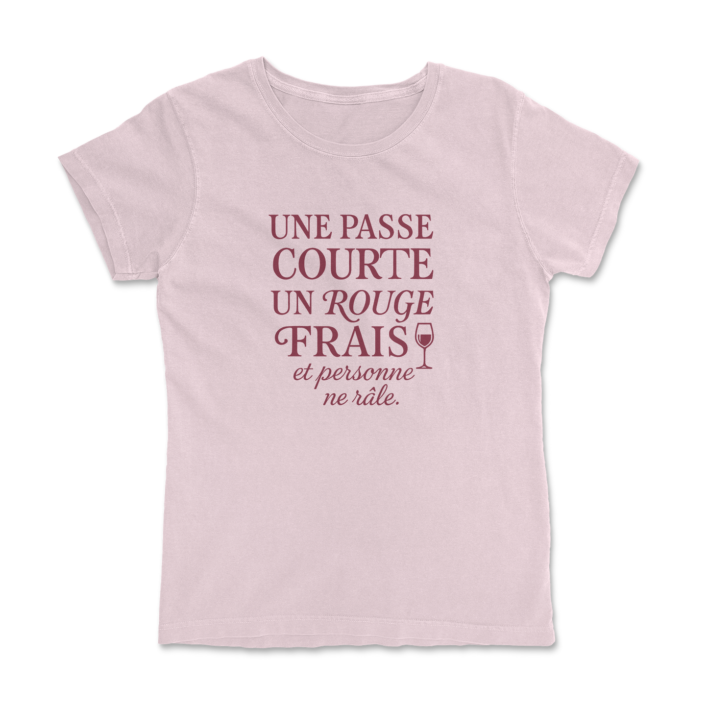 T-shirt Rugby Femme– Passe Courte & Rouge Frais