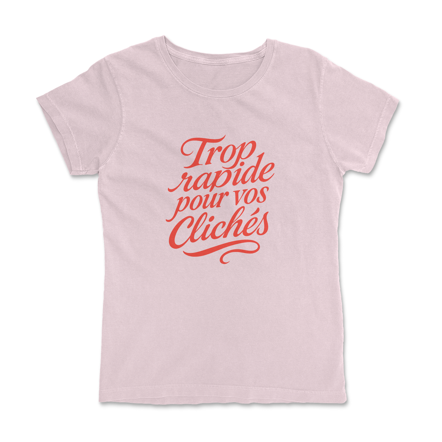 T-shirt Rugby Femme – Trop Rapide pour vos Clichés
