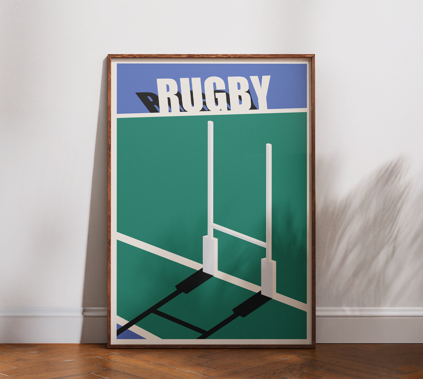 Affiche Rugby – Dans l’Ombre des Poteaux-Garçon bien vêtu
