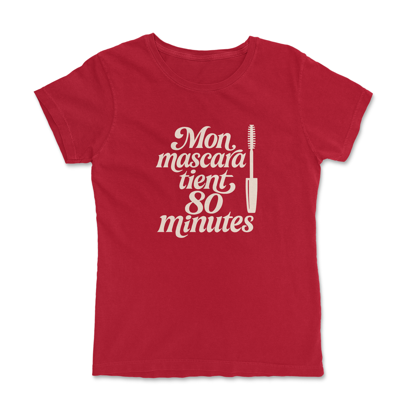 T-shirt Rugby Femme – Mon Mascara Tient 80 Minutes
