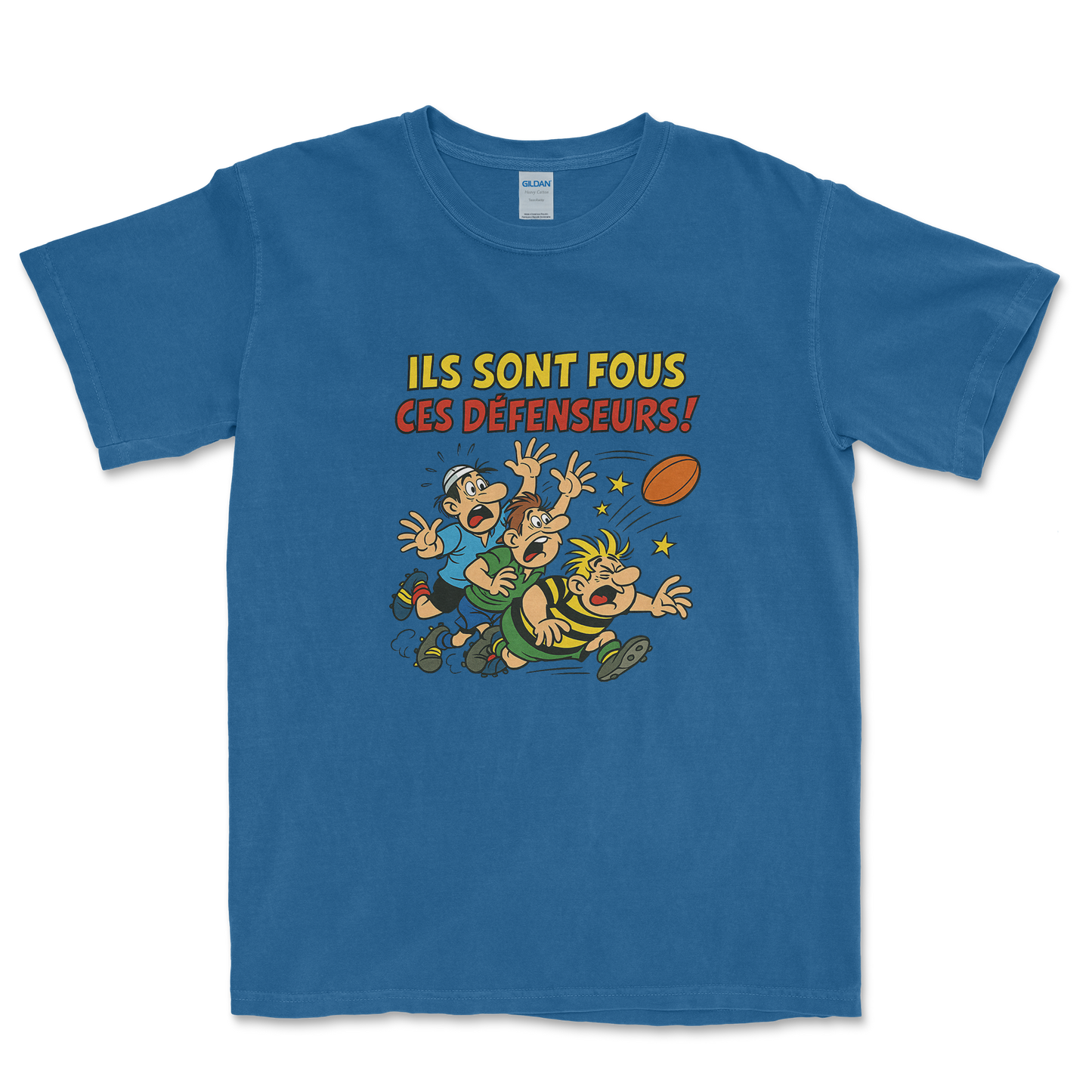 T-shirt Rugby – Ils sont fous ces défenseurs !
