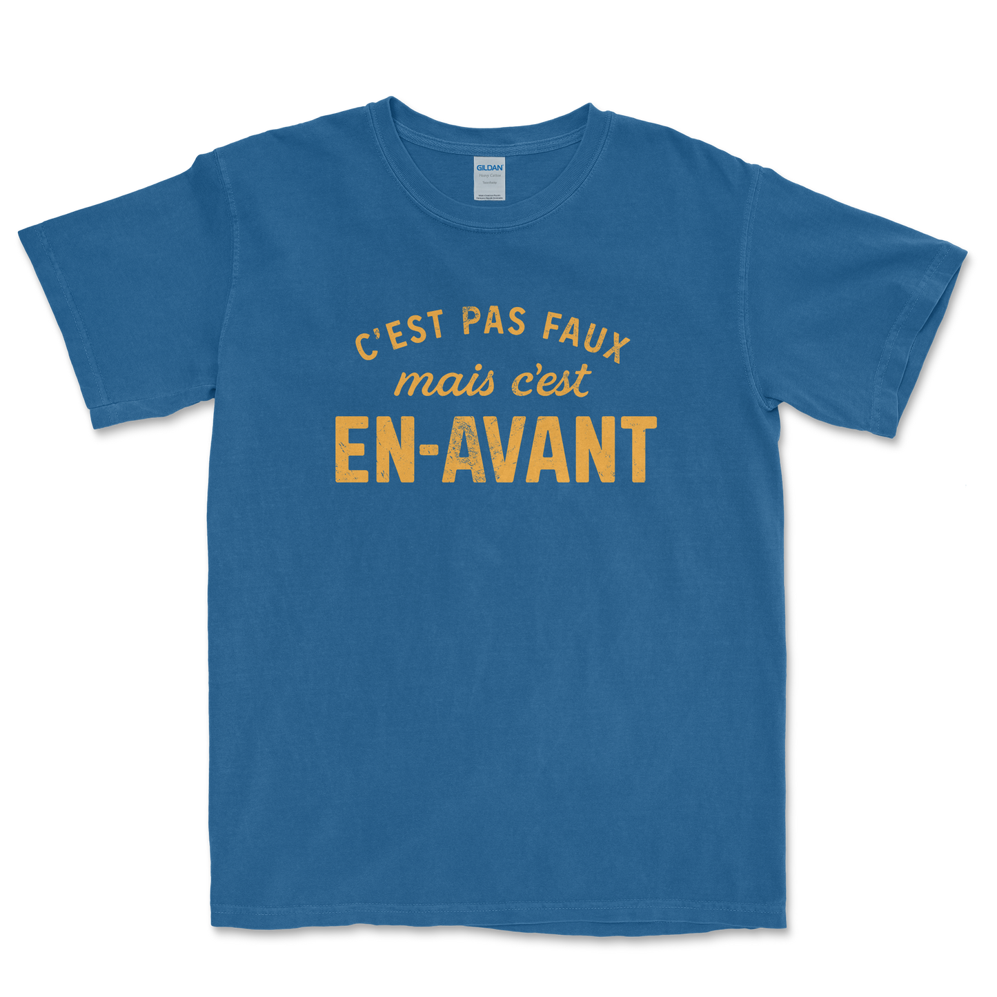 T-shirt Rugby – C’est pas faux mais c’est en-avant