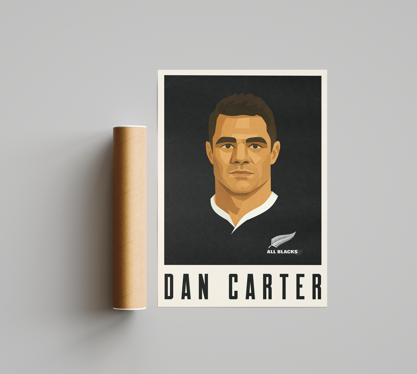 Affiche Rugby – Dan Carter – New Zealand