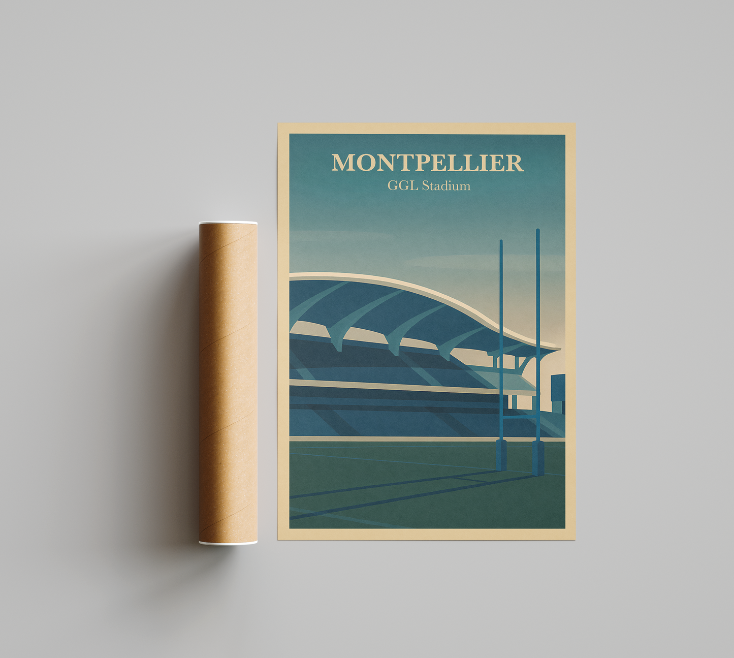 Affiche Rugby Montpellier – GGL Stadium