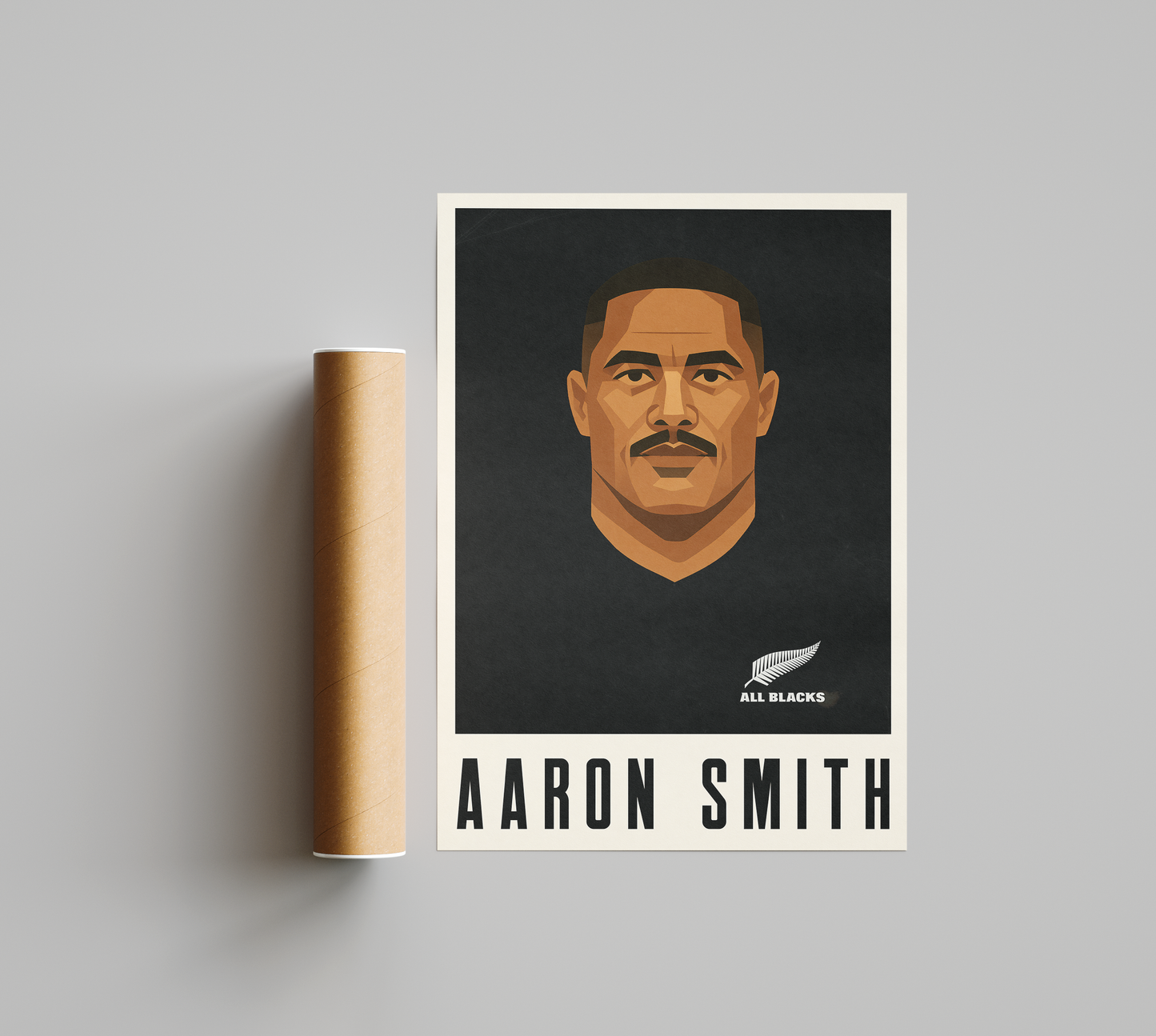 Affiche Rugby – Aaron Smith – New Zealand