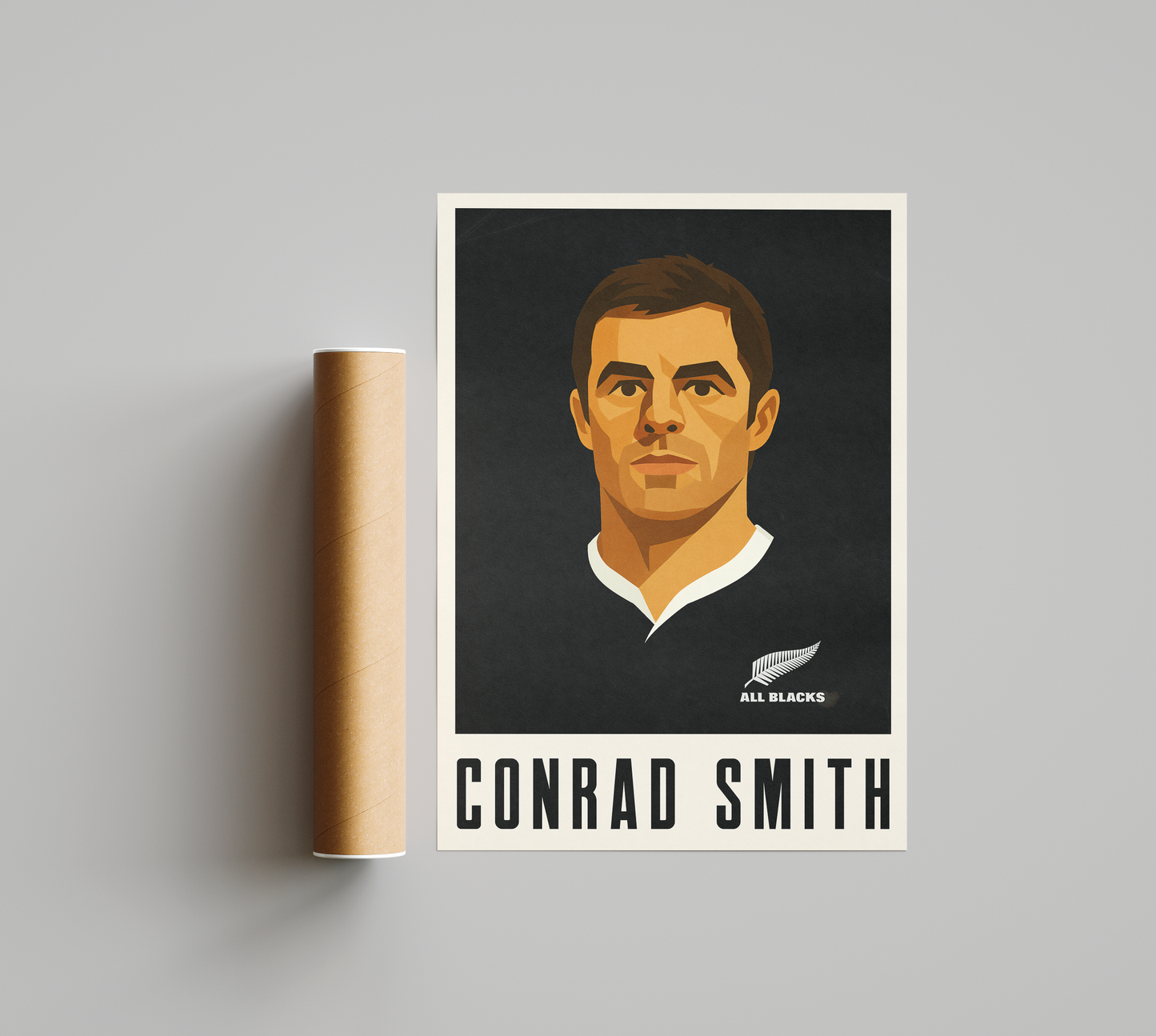 Affiche Rugby – Conrad Smith – New Zealand