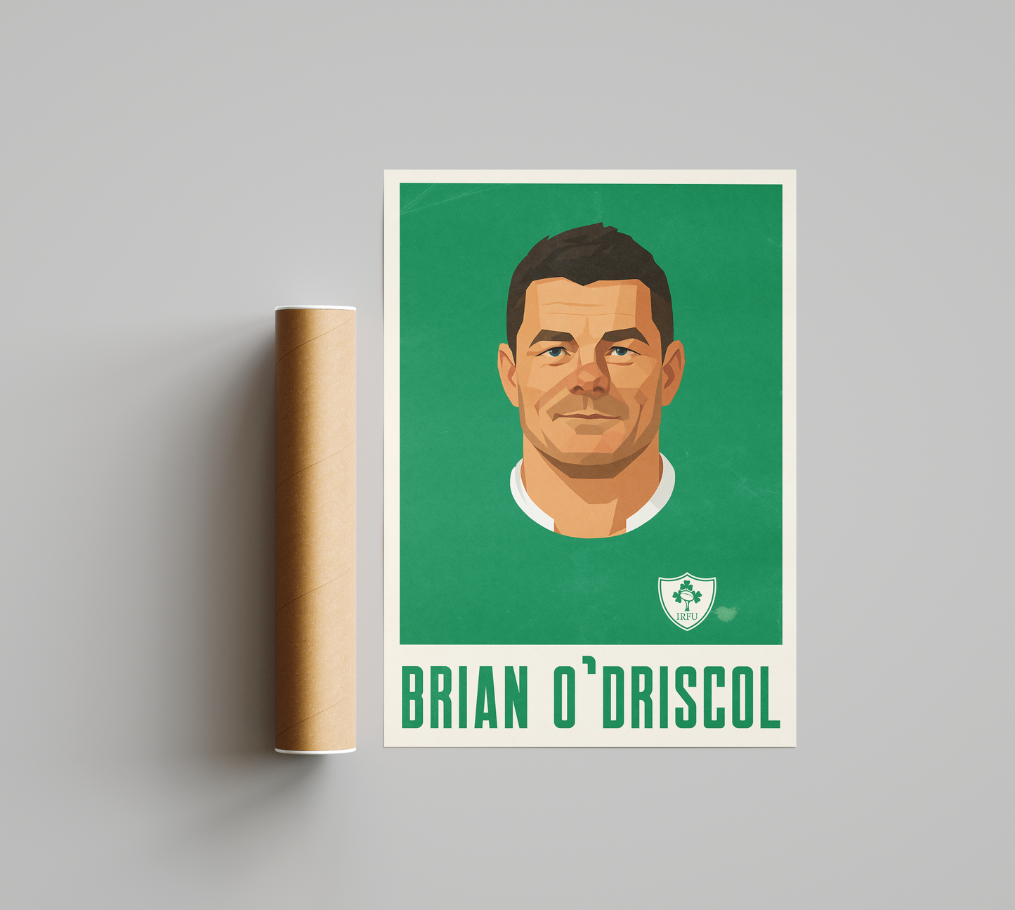 Affiche Rugby – Brian O’Driscoll – Ireland