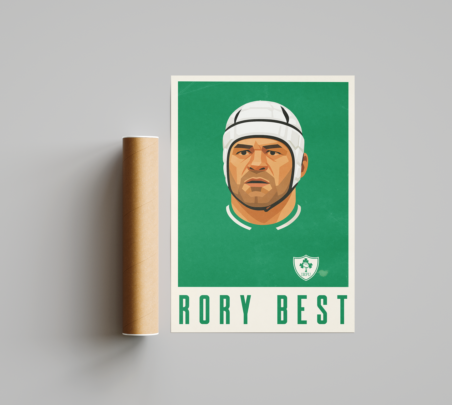 Affiche Rugby – Rory Best – Ireland