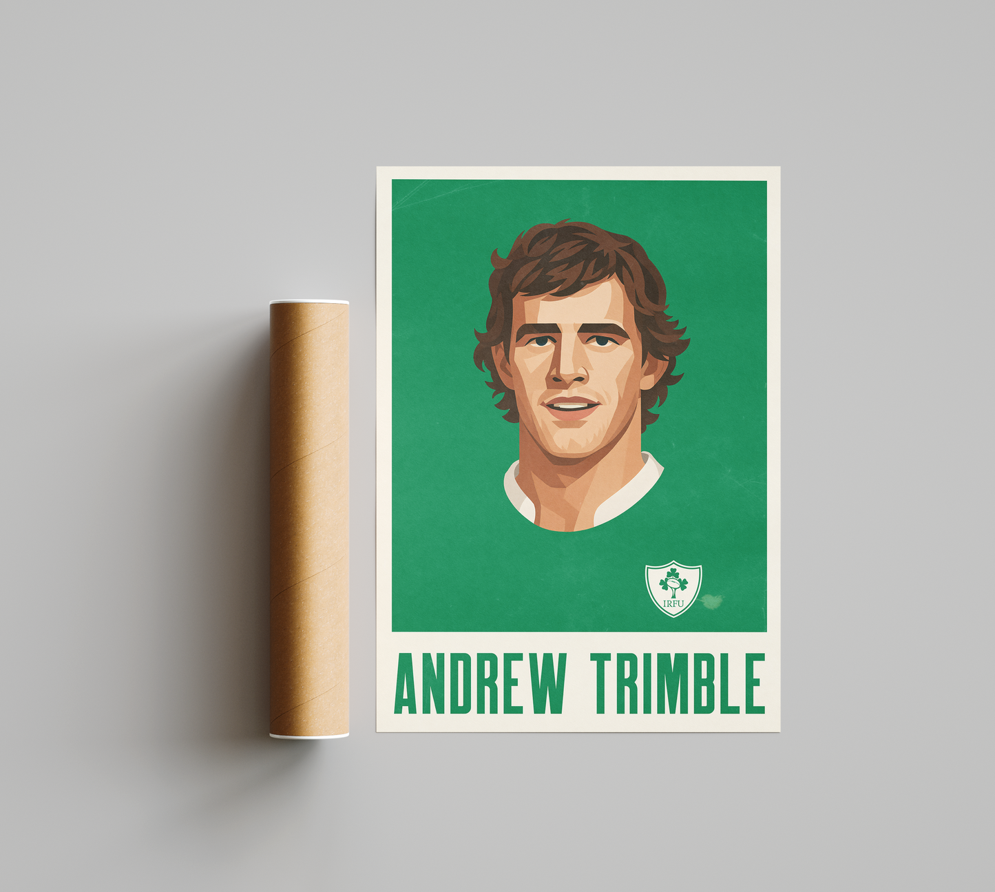 Affiche Rugby – Andrew Trimble – Ireland