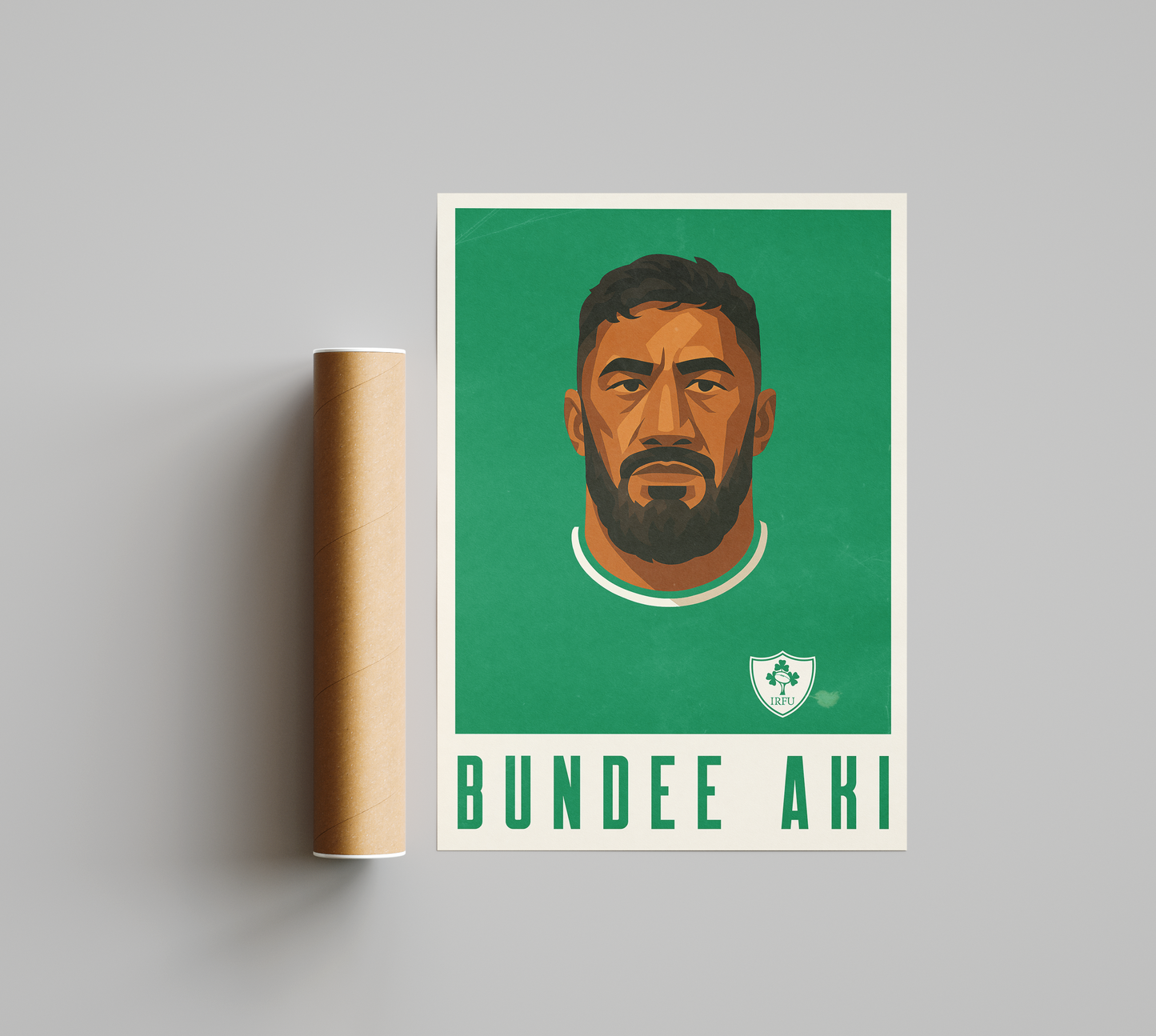 Affiche Rugby – Bundee Aki – Ireland