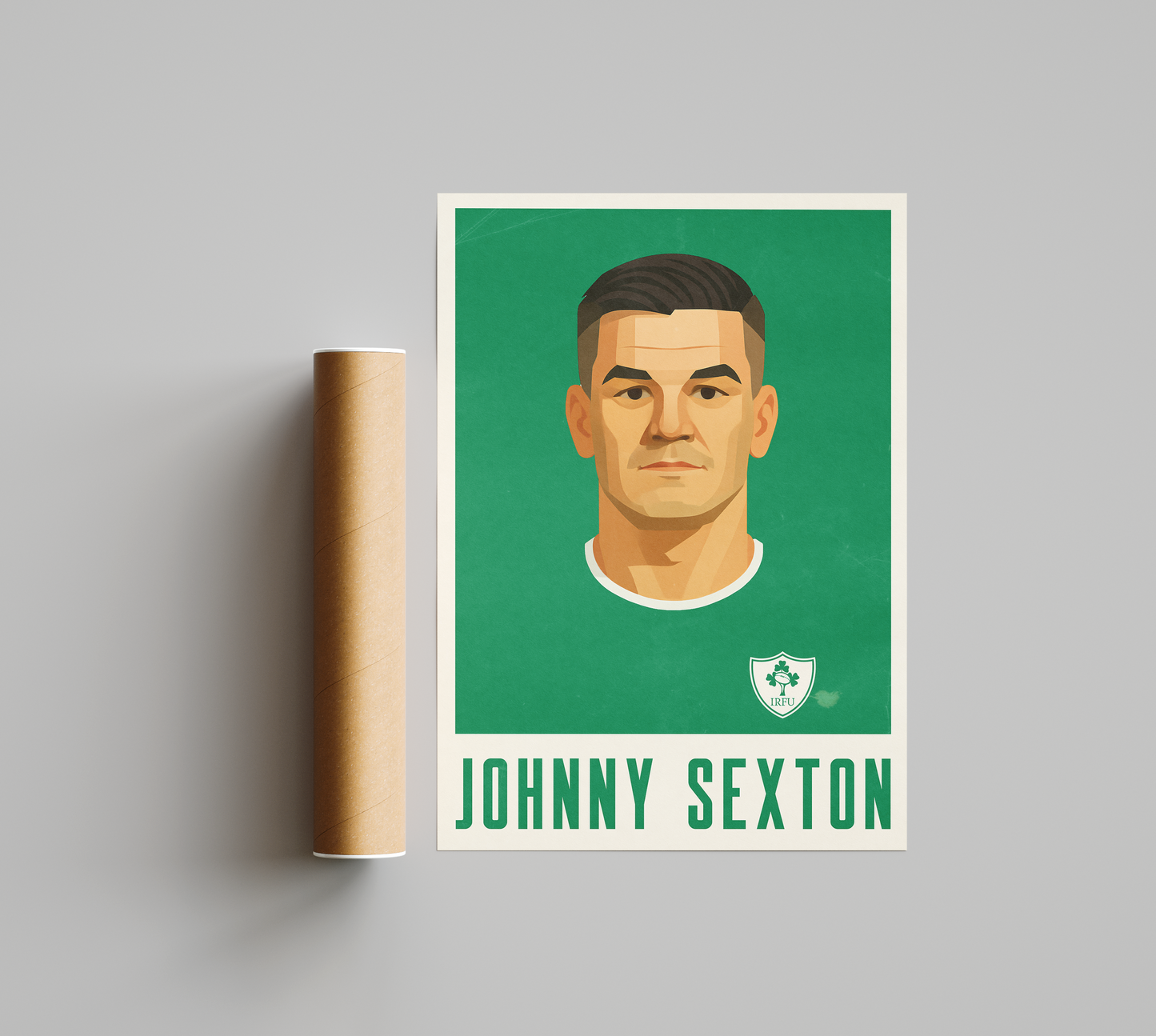 Affiche Rugby – Johnny Sexton – Ireland
