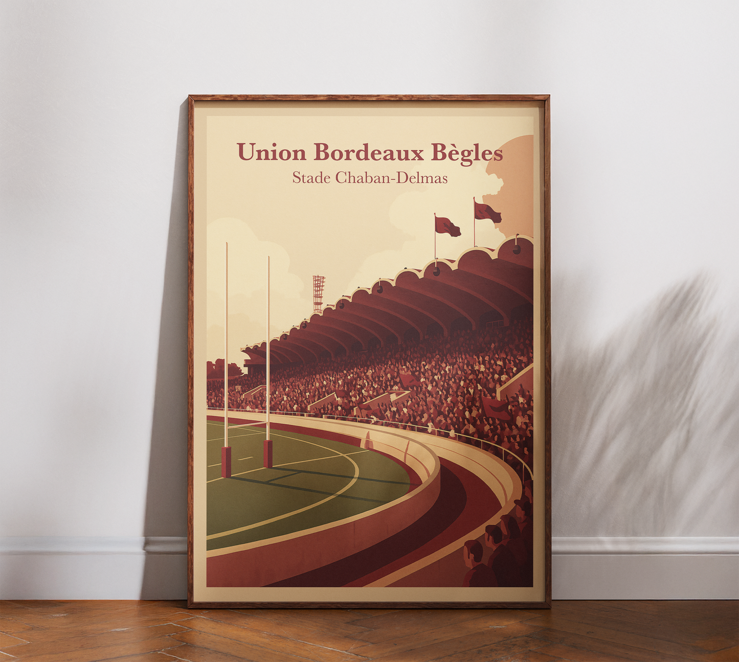 Affiche Union Bordeaux Bègles (UBB) – Stade Chaban-Delmas