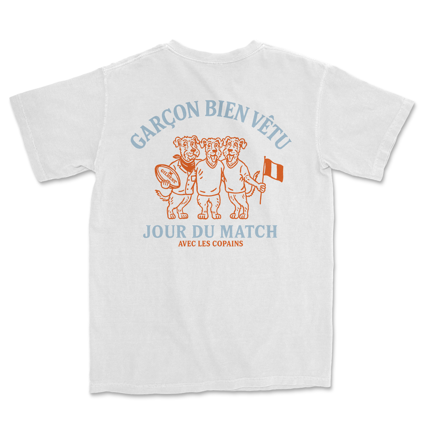 T-shirt Rugby Jour du Match – Avec les Copains