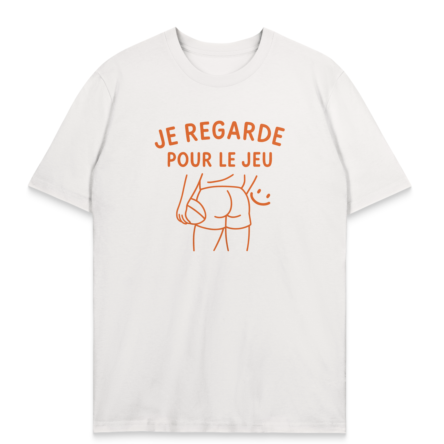 T-shirt Rugby Femme – Je Regarde Pour le Jeu