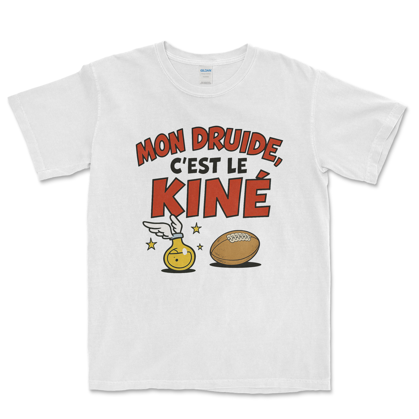 T-shirt Rugby – Mon Druide, C’est le Kiné