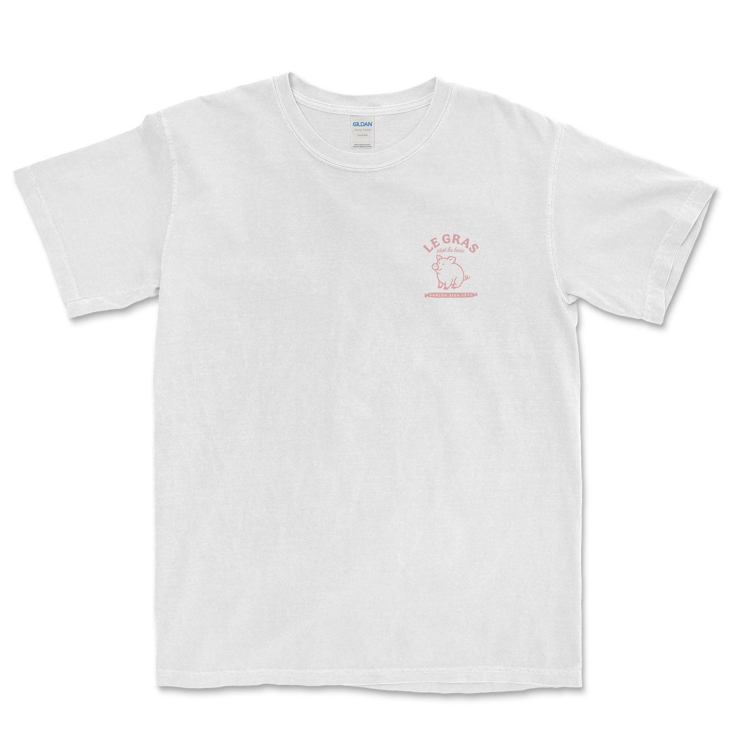 T-Shirt rugby – Le gras c'est la base en mélée