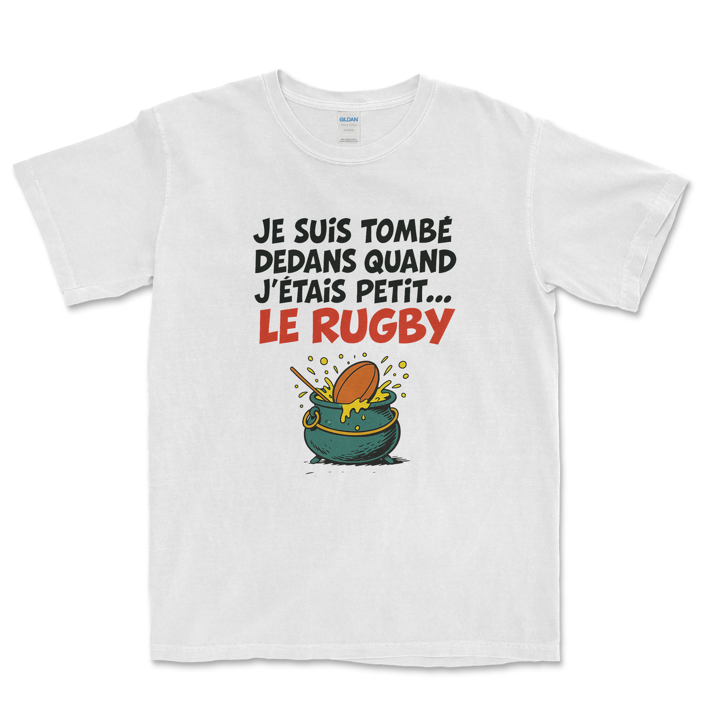 T-shirt Rugby – Tombé dedans quand j’étais petit
