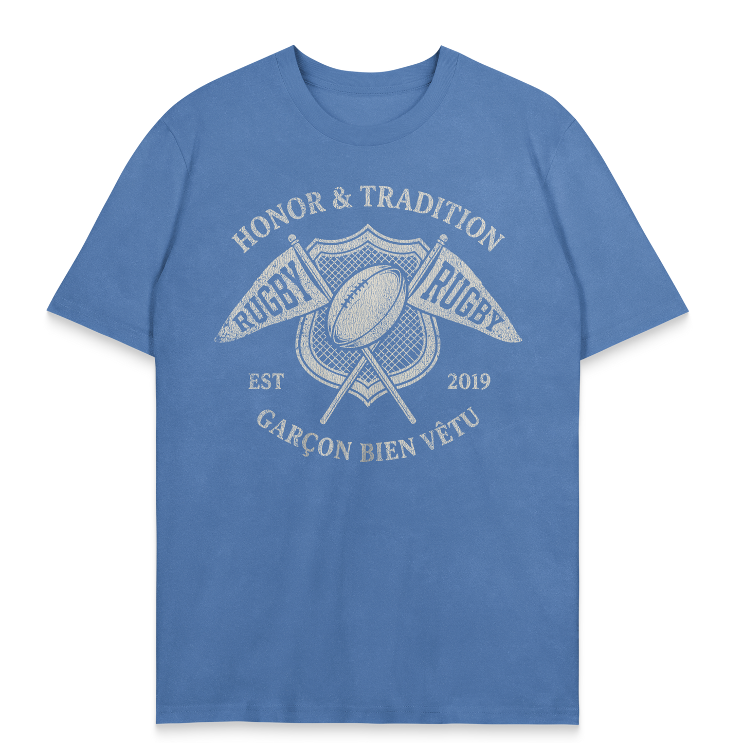 T-shirt Rugby Héritage – Honneur & Tradition