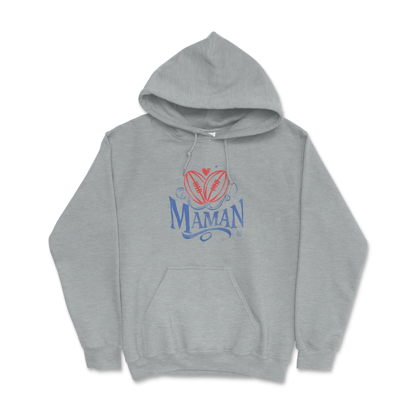 Hoodie Rugby Maman - Force & Tendresse-Garçon bien vêtu