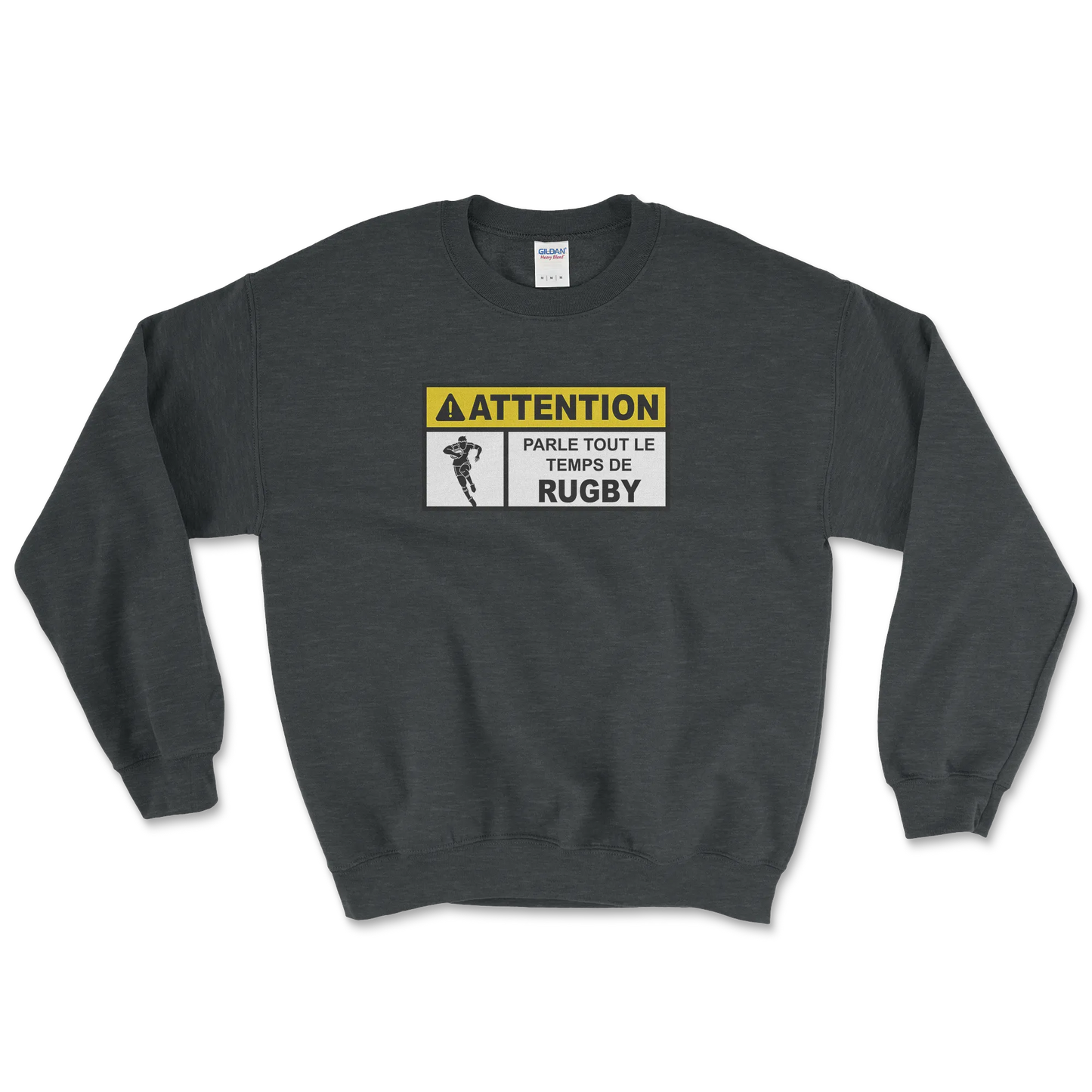 Sweat Rugby Fanatique – Conversation 100% Ovale-Garçon bien vêtu