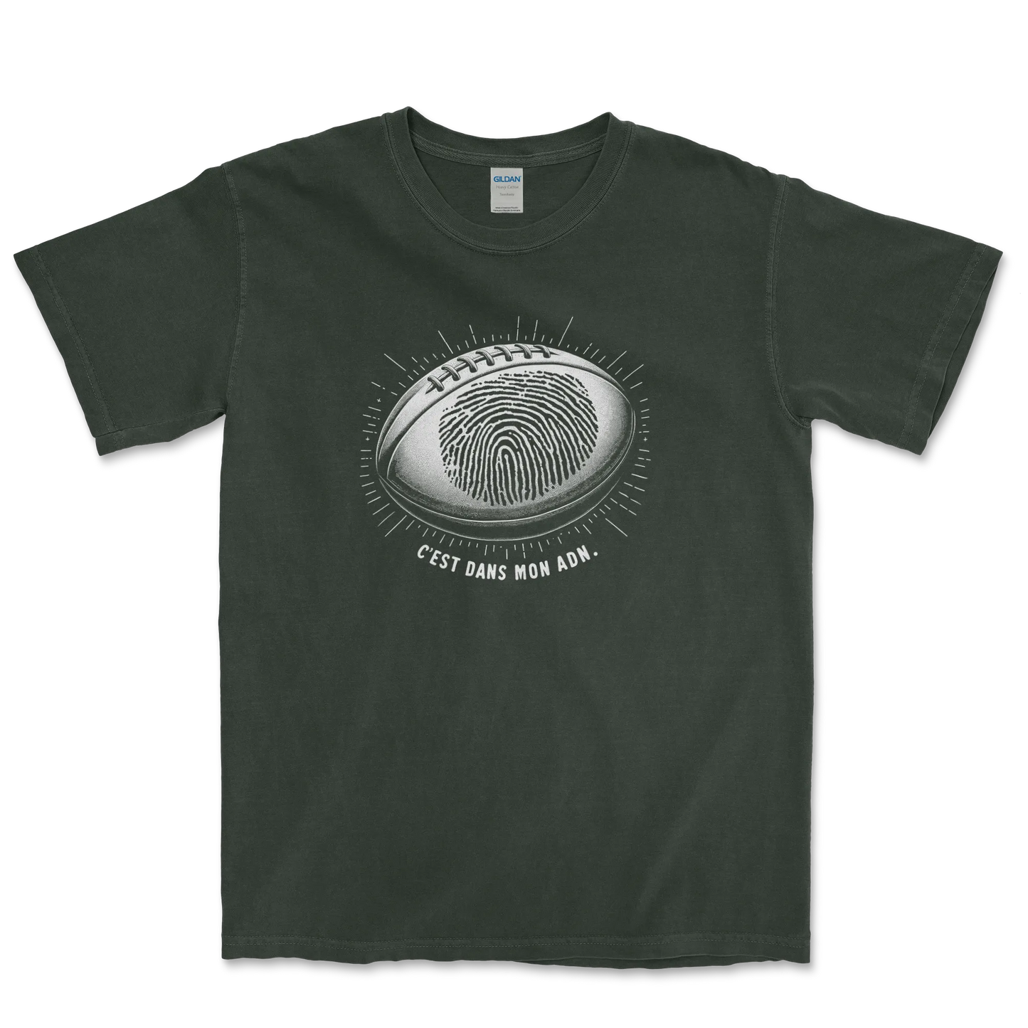 T-shirt Rugby ADN – Passion Gravée en Soi-Garçon bien vêtu